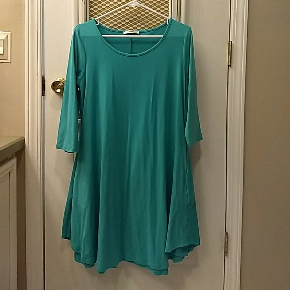 Green dress